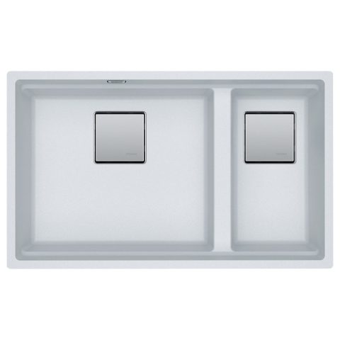 Franke Kubus Fragranite 1.5 Bowl Undermount Sink 125.0633.285 – White