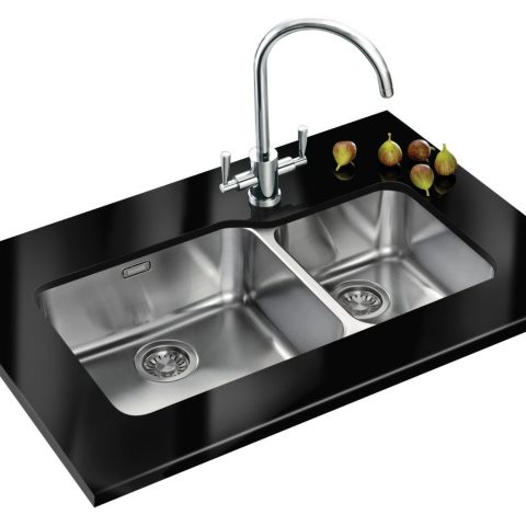 Franke  Largo 1.5 Undermount Sink Right Hand Small Bowl LARGO LAX120 45-30 RHSB – STAINLESS STEEL