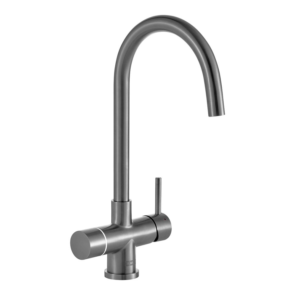 Franke MINERVA HELIX ELECTRONIC ANTHRACITE 4-In-1 Helix Electronic Boiling Water Tap – ANTHRACITE