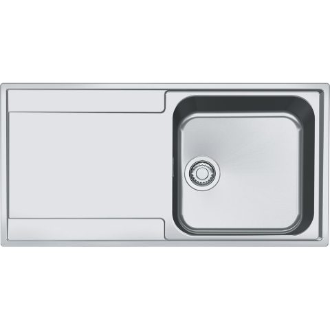 Franke  Maris Single Bowl Sink Left Hand Drainer 127.0305.144 – Stainless Steel