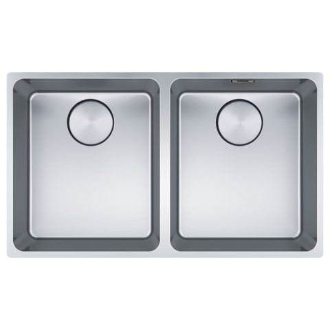 Franke  Mythos Bowl  Double Bowl Undermount Sink 122.0607.085 – Stainless Steel