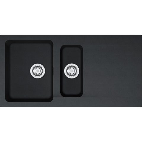 Franke Orion Tectonite 1.5 Bowl Sink 114.0381.791- Carbon Black