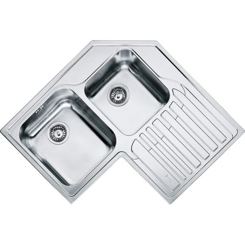 Franke STX621-E RHD Studio 1.5 Bowl Corner Sink Right Hand Drainer – STAINLESS STEEL