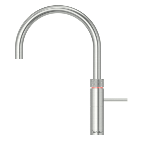 Quooker Round Fusion 3-in-1 Boiling Water Tap PRO3 FUSION ROUND SS FNRSST – Stainless Steel