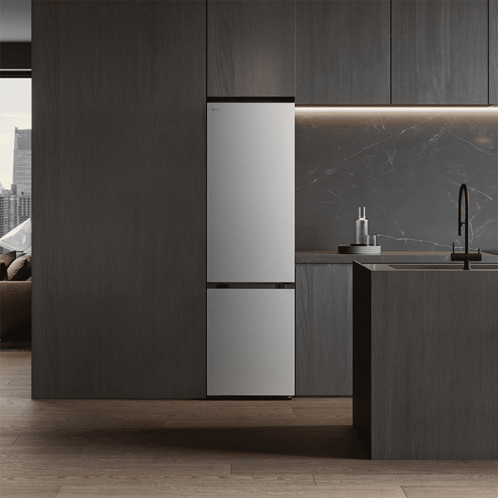 LG 60cm Fit & Max Frost Free Fridge Freezer GBBSJ10DPY – Silver