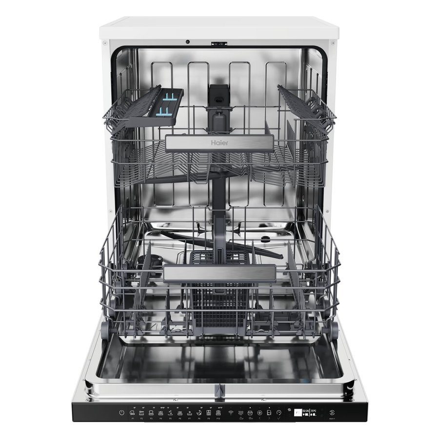 Haier 60cm Series 3 Freestanding Dishwasher XF 5C7M0W-80 – White