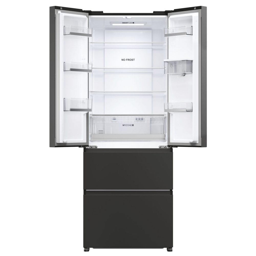 Haier Series 5 70cm Frost Free Fridge Freezer HFR5719EWPB – Black