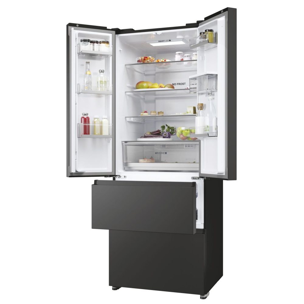 Haier Series 5 70cm Frost Free Fridge Freezer HFR5719EWPB – Black