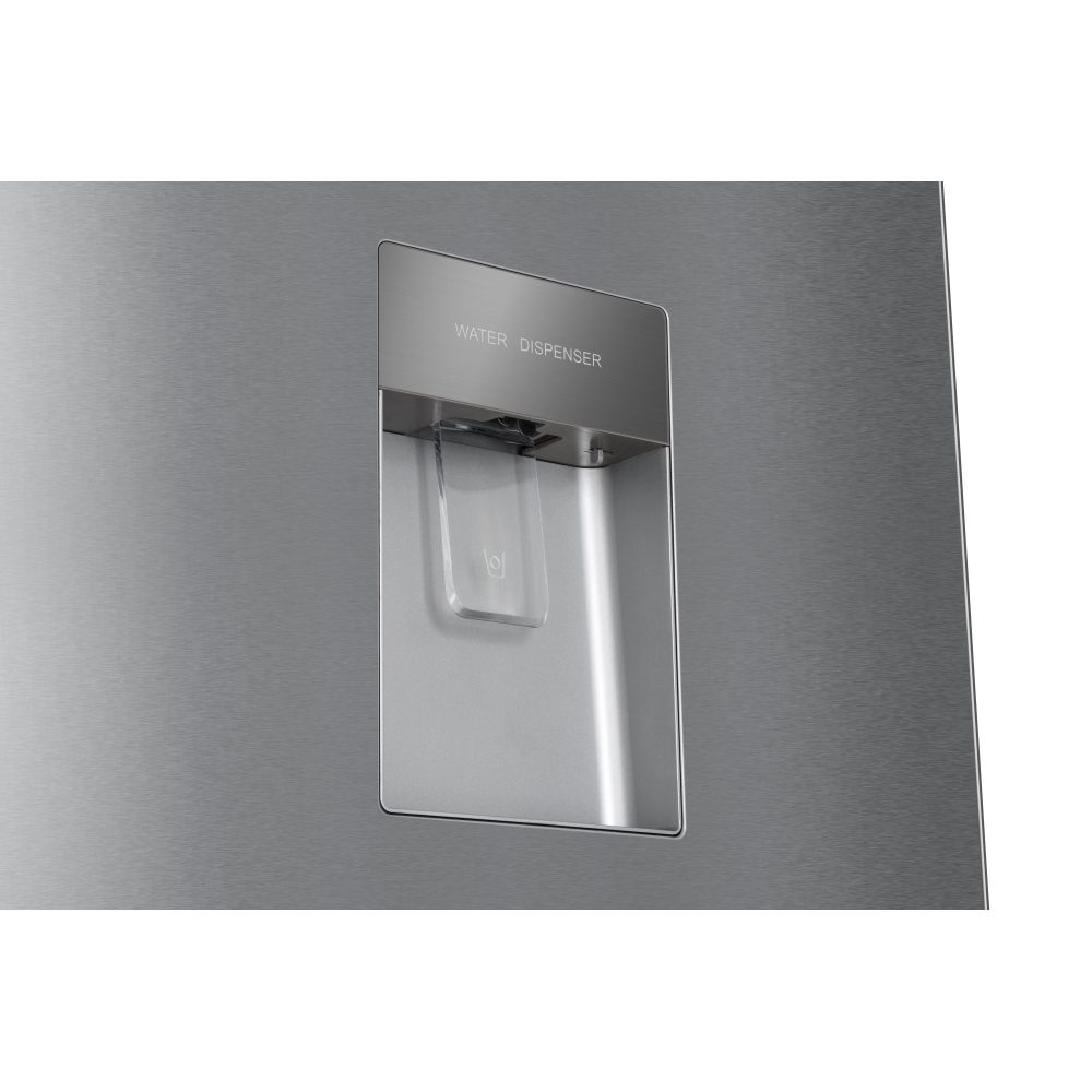 Haier HTR3619FWMP 3D Series 3 60cm MyZone Frost Free Fridge Freezer With Water – SILVER