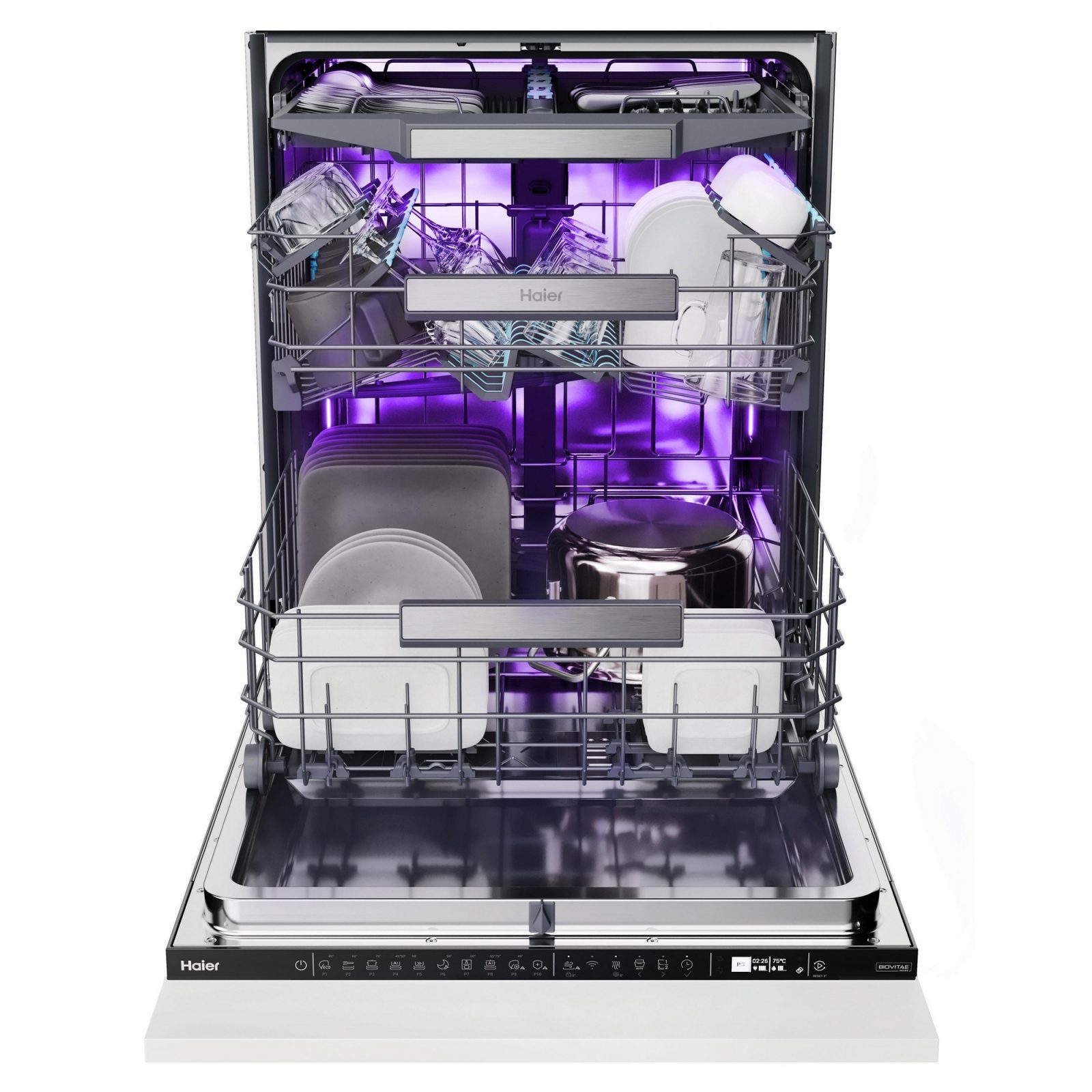 Haier 60cm Fully Integrated Dishwasher XS 4A4M4BB-80