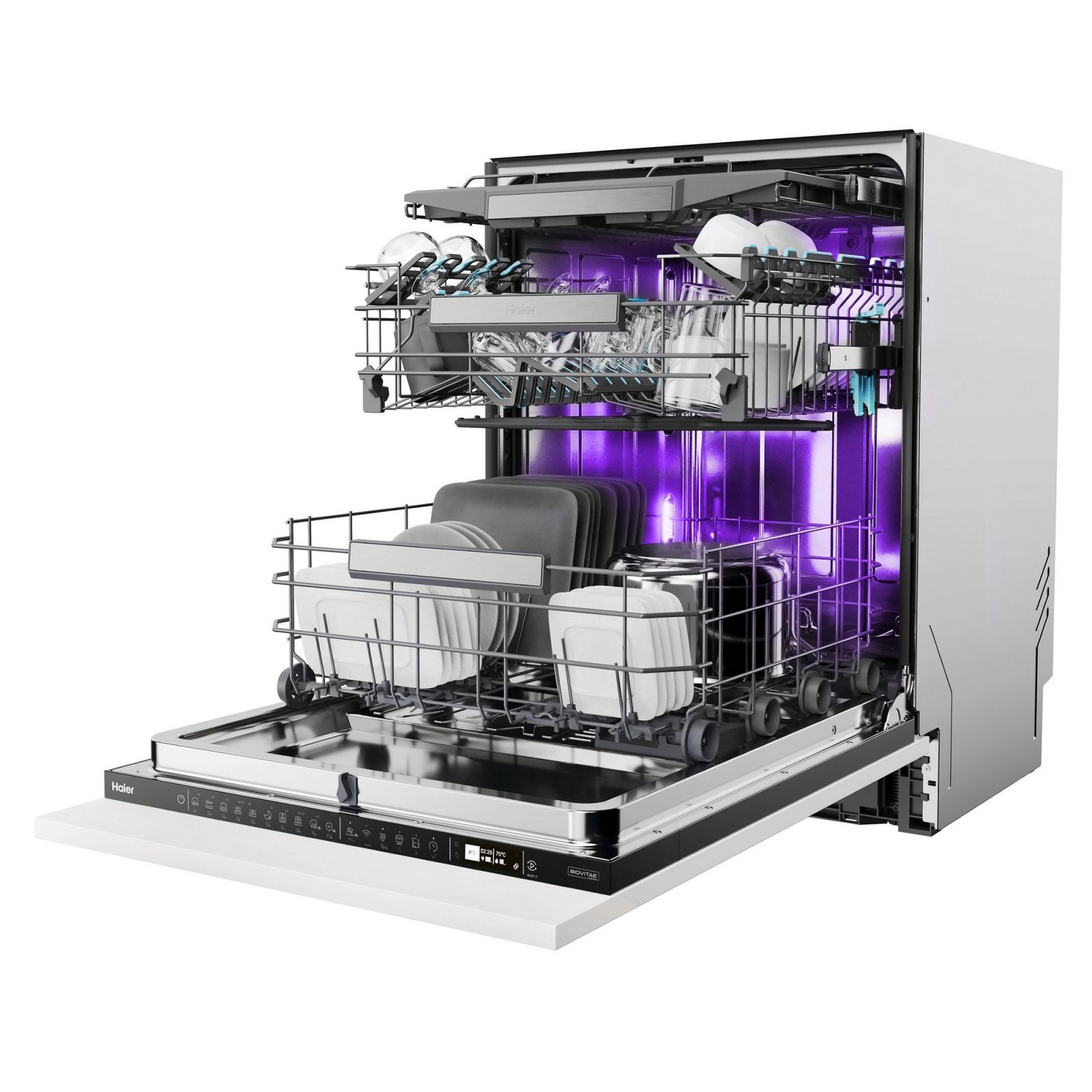 Haier 60cm Fully Integrated Dishwasher XS 4A4M4BB-80