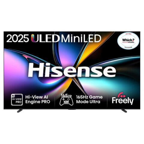 Hisense 2025 100″ ULED Mini LED 4K Smart TV 100U7QTUK PRO – BLACK