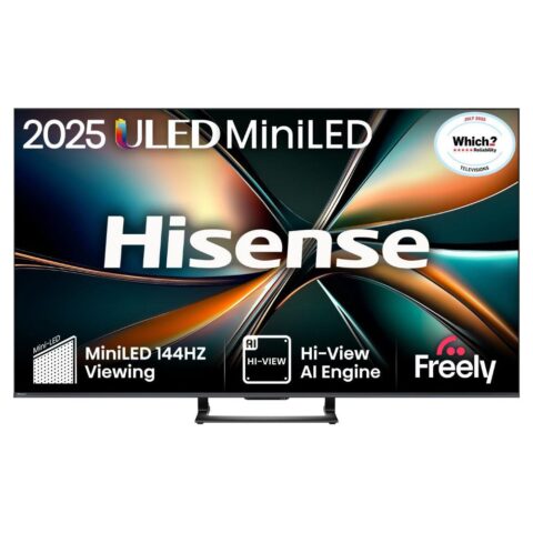Hisense  2025 55″ ULED Mini LED 4K Smart TV 55U7QTUK – BLACK
