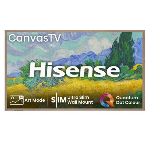 Hisense  2025 65″ QLED Canvas 4K Smart TV 65S7NQTUK – BROWN