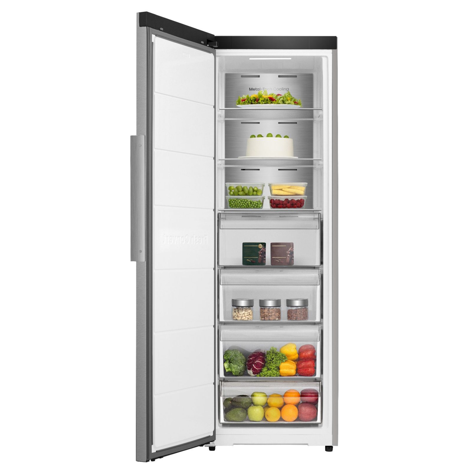 Hisense 60cm Frost Free KitchenFit Freezer FT3K310SAIE – Silver