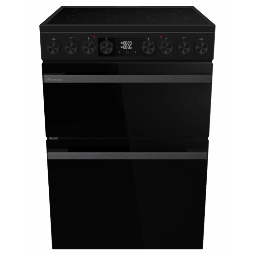 Hisense 60cm Freestanding Ceramic Cooker HDCEC6C20B – Black