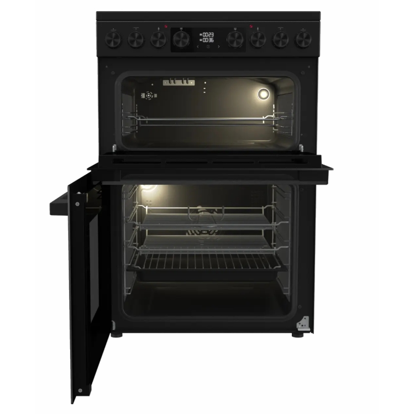 Hisense 60cm Freestanding Ceramic Cooker HDCEC6C20B – Black