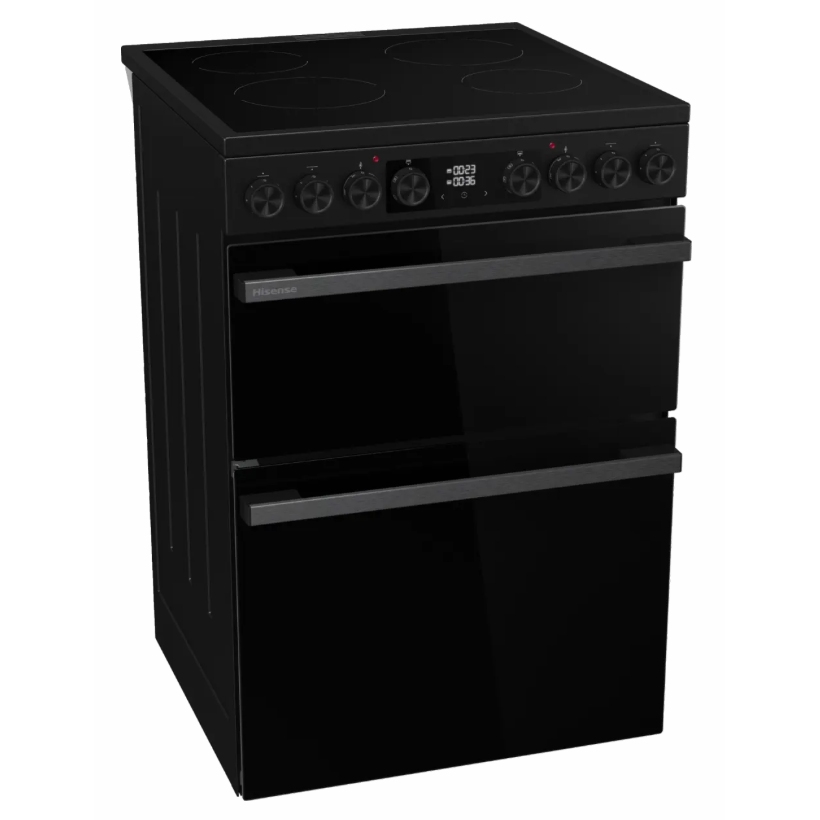 Hisense 60cm Freestanding Ceramic Cooker HDCEC6C20B – Black