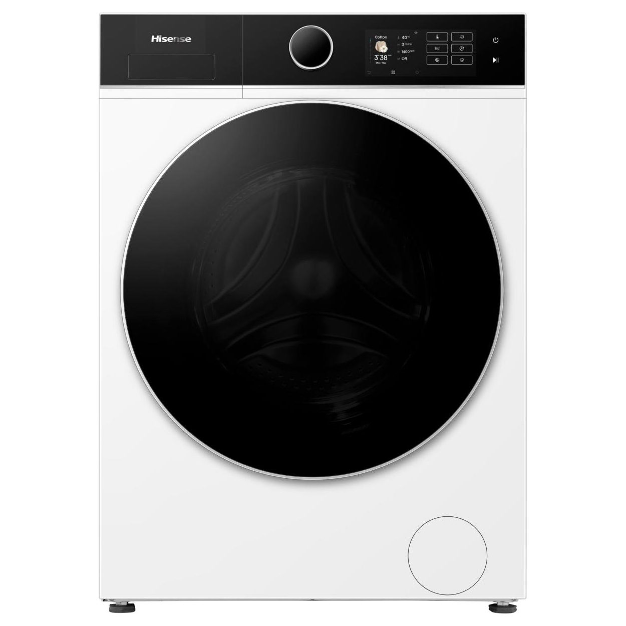 Hisense 9kg 5I KitchenFit Series Washing Machine 1400rpm WF5I9043BWFS – White