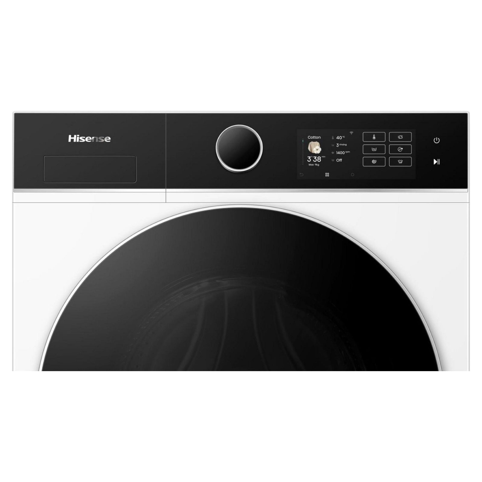 Hisense 9kg 5I KitchenFit Series Washing Machine 1400rpm WF5I9043BWFS – White