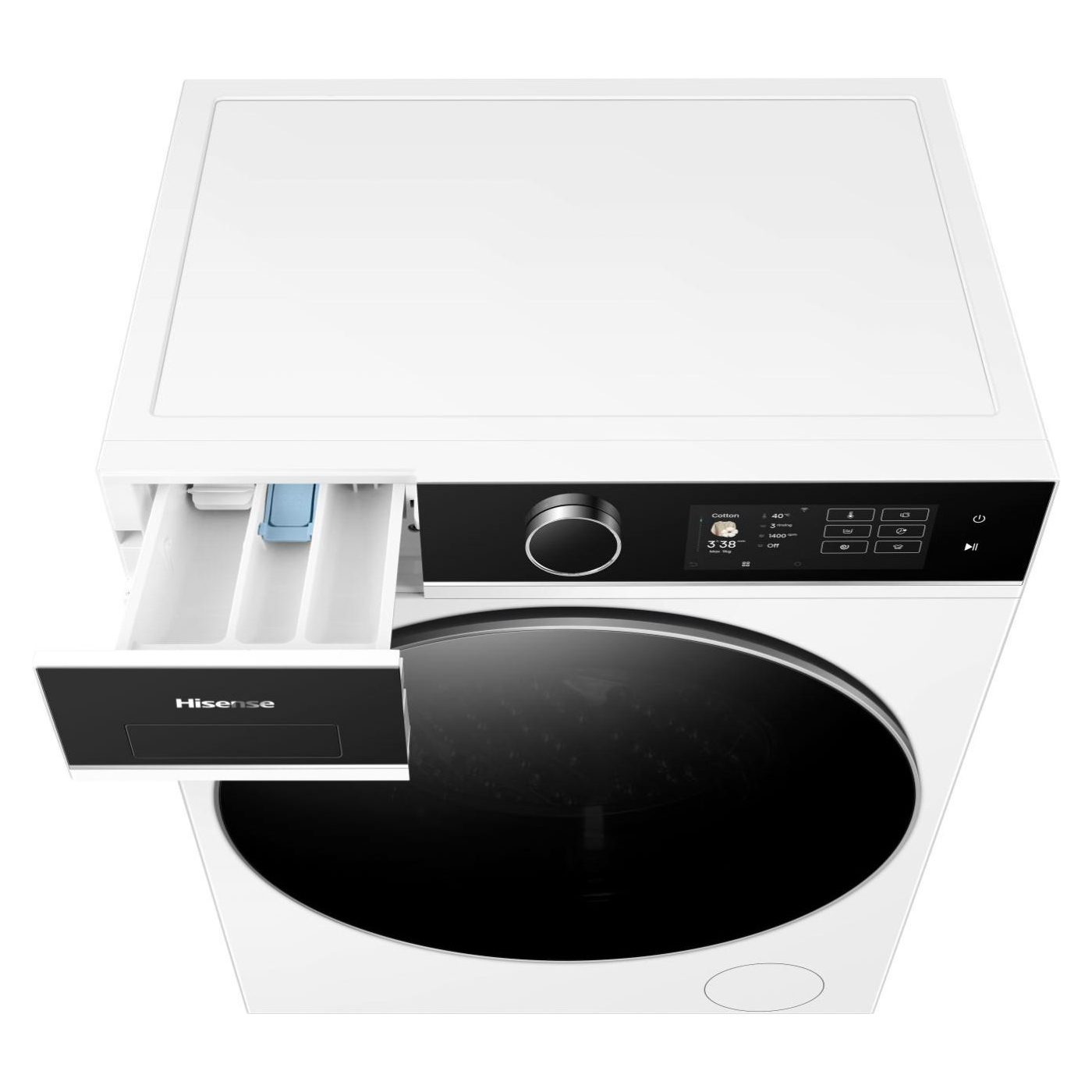 Hisense 9kg 5I KitchenFit Series Washing Machine 1400rpm WF5I9043BWFS – White