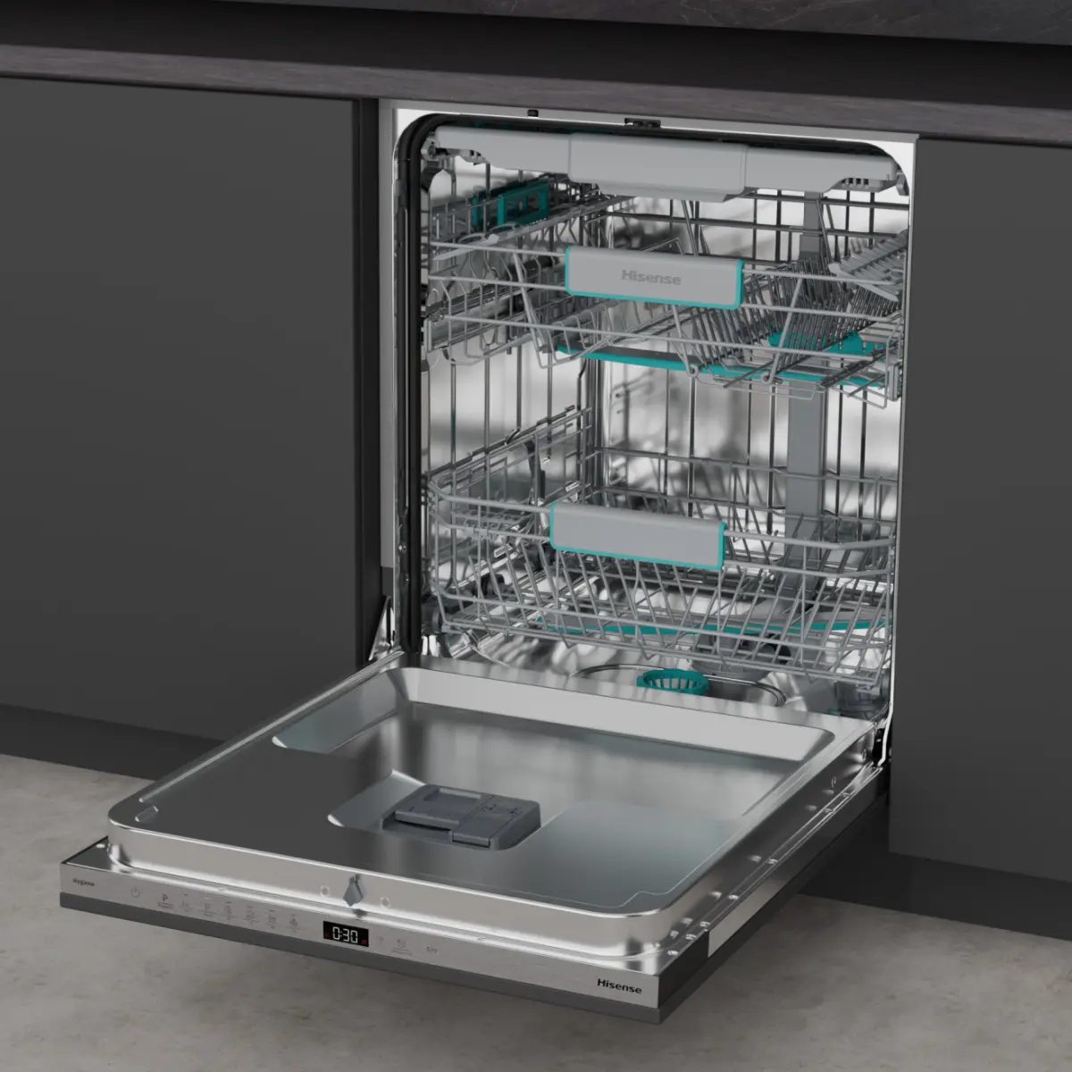 Hisense 60cm Fully Integrated Dishwasher HV16CUK