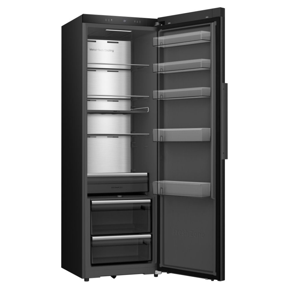 Hisense 60cm KitchenFit Larder Fridge RL5K370GSFC – Black Steel