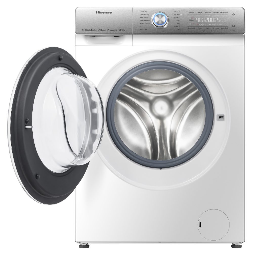 Hisense 10kg/6kg Dose Assist PureJet Washer Dryer WDQR1014EVAJM – WHITE