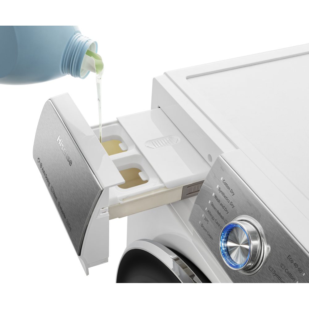 Hisense 10kg/6kg Dose Assist PureJet Washer Dryer WDQR1014EVAJM – WHITE