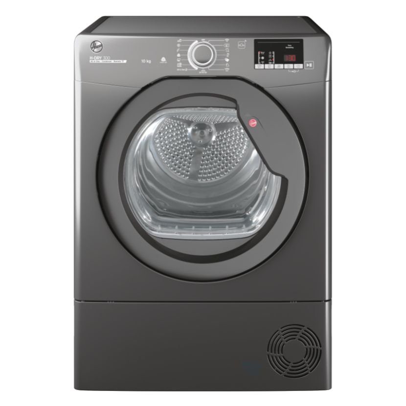 Hoover 10kg Condenser Dryer HLE C10DRGR-80 – GRAPHITE