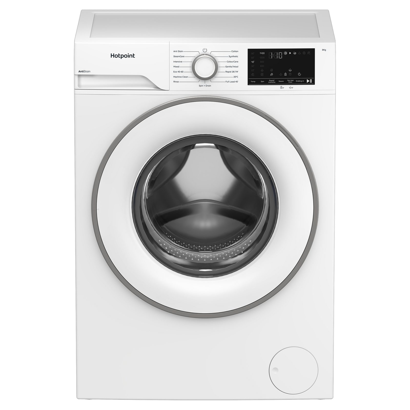 Hotpoint 8kg Freestanding Washing Machine 1400rpm HEV841WUK - White