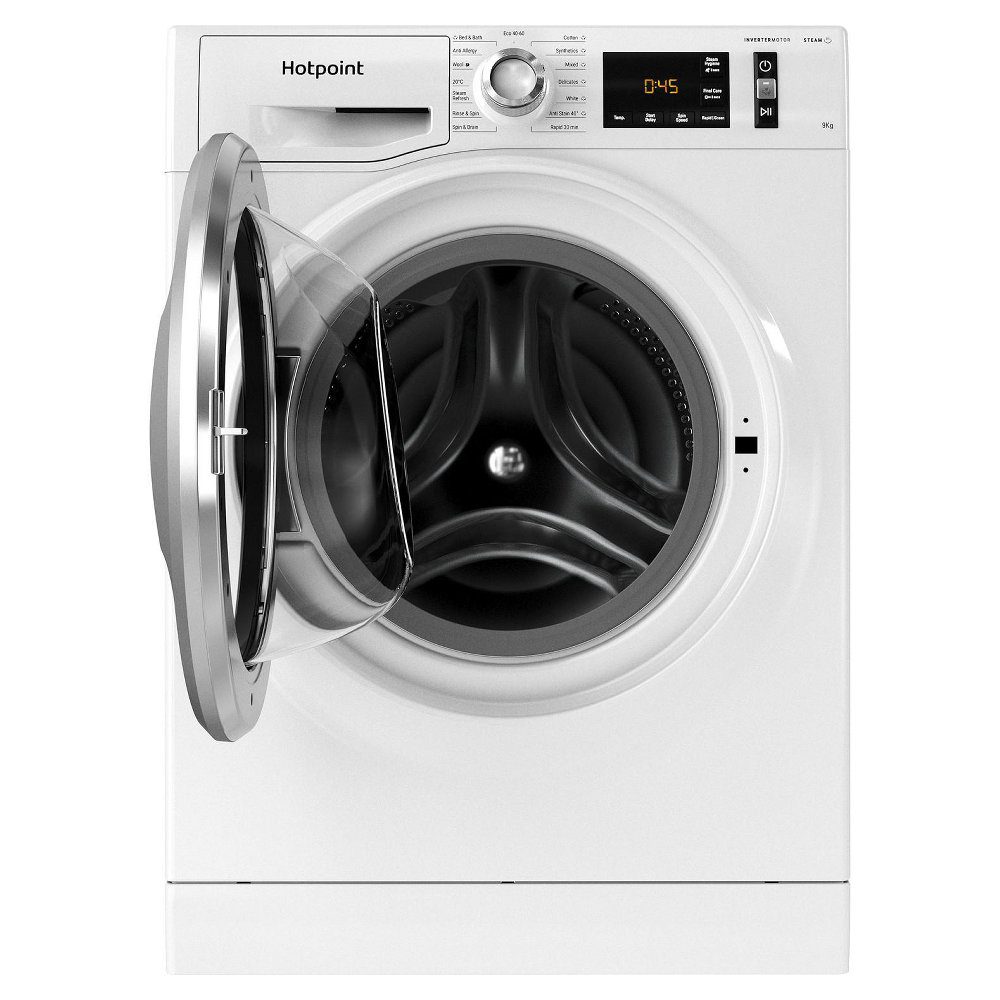 Hotpoint 9kg Washing Machine 1400rpm NM11948WSAUK – WHITE