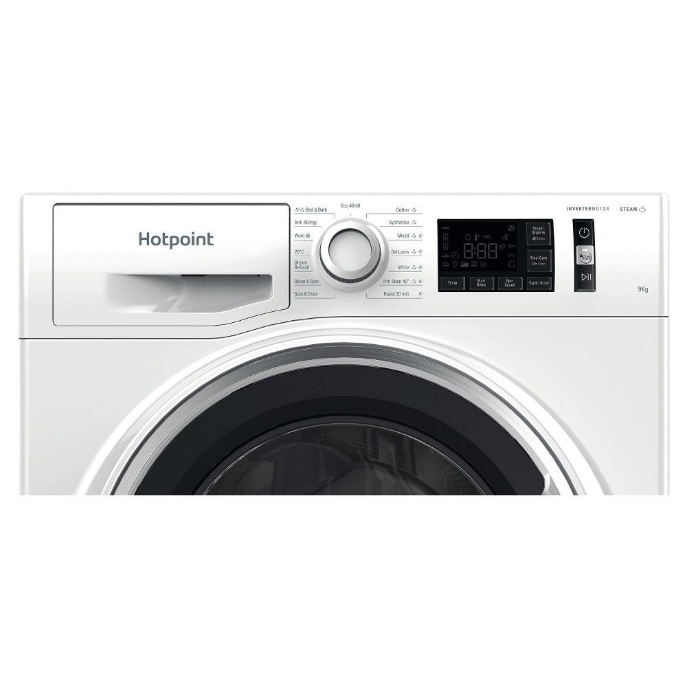 Hotpoint 9kg Washing Machine 1400rpm NM11948WSAUK – WHITE