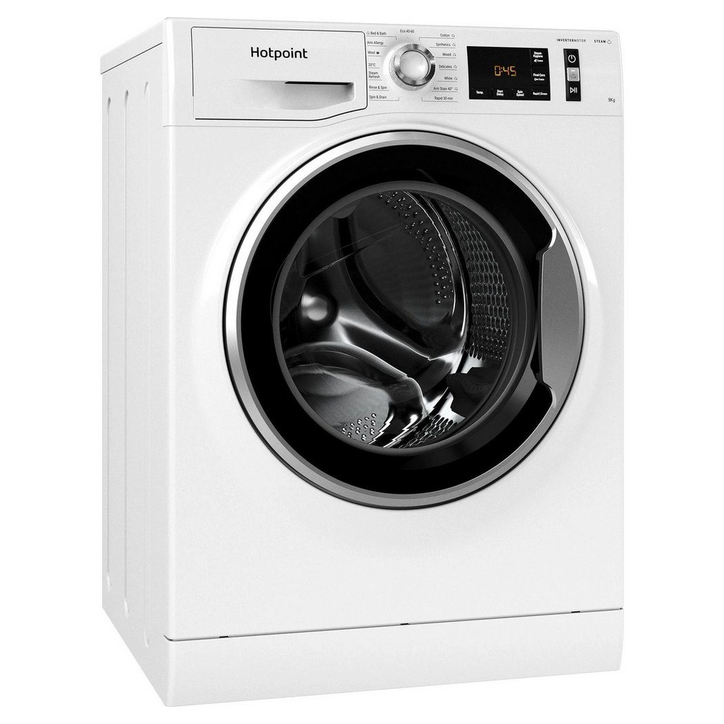 Hotpoint 9kg Washing Machine 1400rpm NM11948WSAUK – WHITE
