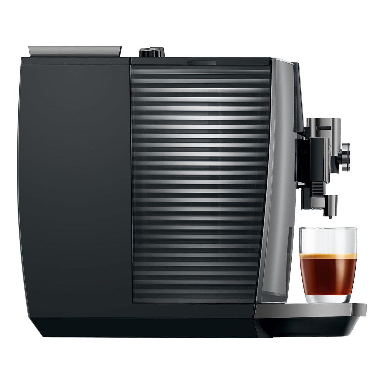 Jura J10 Twin Freestanding Fully Automatic Bean To Cup Coffee Machine 15723 – Diamond Onyx