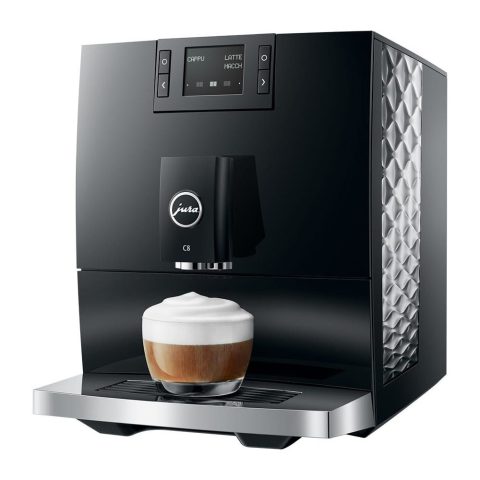 Jura C8 Freestanding Fully Automatic Coffee Machine 15690 – Piano Black
