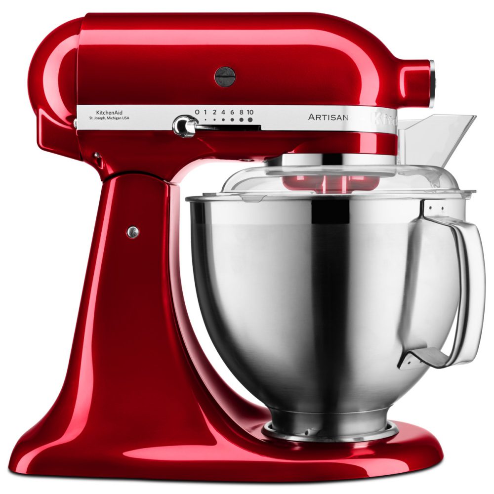 KitchenAid Artisan Stand Mixer 4.8 Litre 5KSM185PSBCA – Candy Apple
