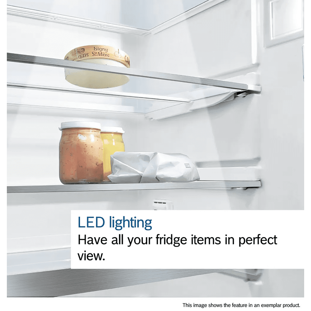 Bosch 60cm Series 4 Frost Free Fridge Freezer KGN39OCAFG – Cast Iron