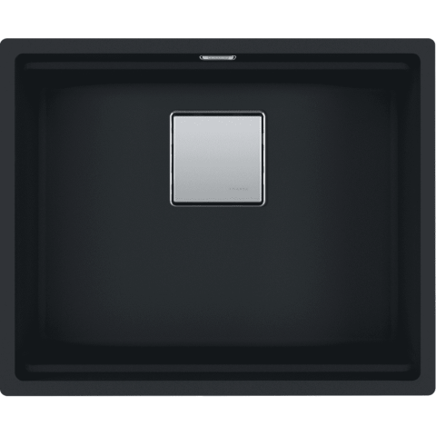 Franke Kubus Fragranite Single Bowl Undermount Sink 125.0630.442 – Matte Black