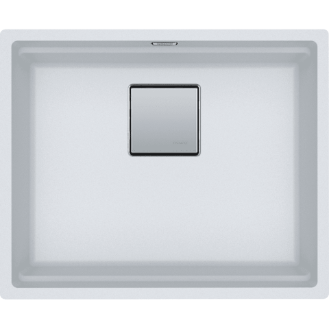 Franke Kubus Fragranite Single Bowl Undermount Sink 125.0633.725 – White