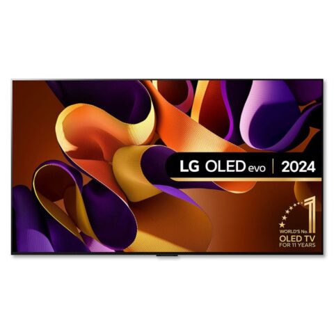 LG  2024 77″ Evo G4 OLED 4K Smart TV OLED77G45LW – SILVER