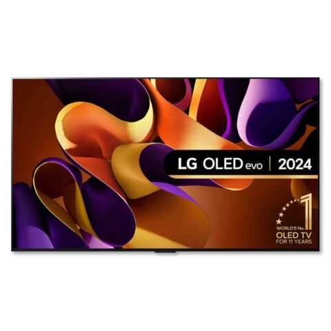 LG  2024 83″ Evo G4 OLED 4K Smart TV OLED83G45LW – SILVER
