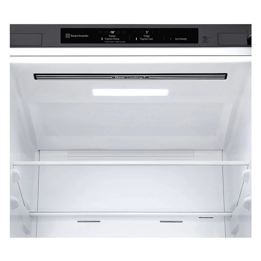 LG 60cm Frost Free Fridge Freezer GBB61DSJEN – GRAPHITE