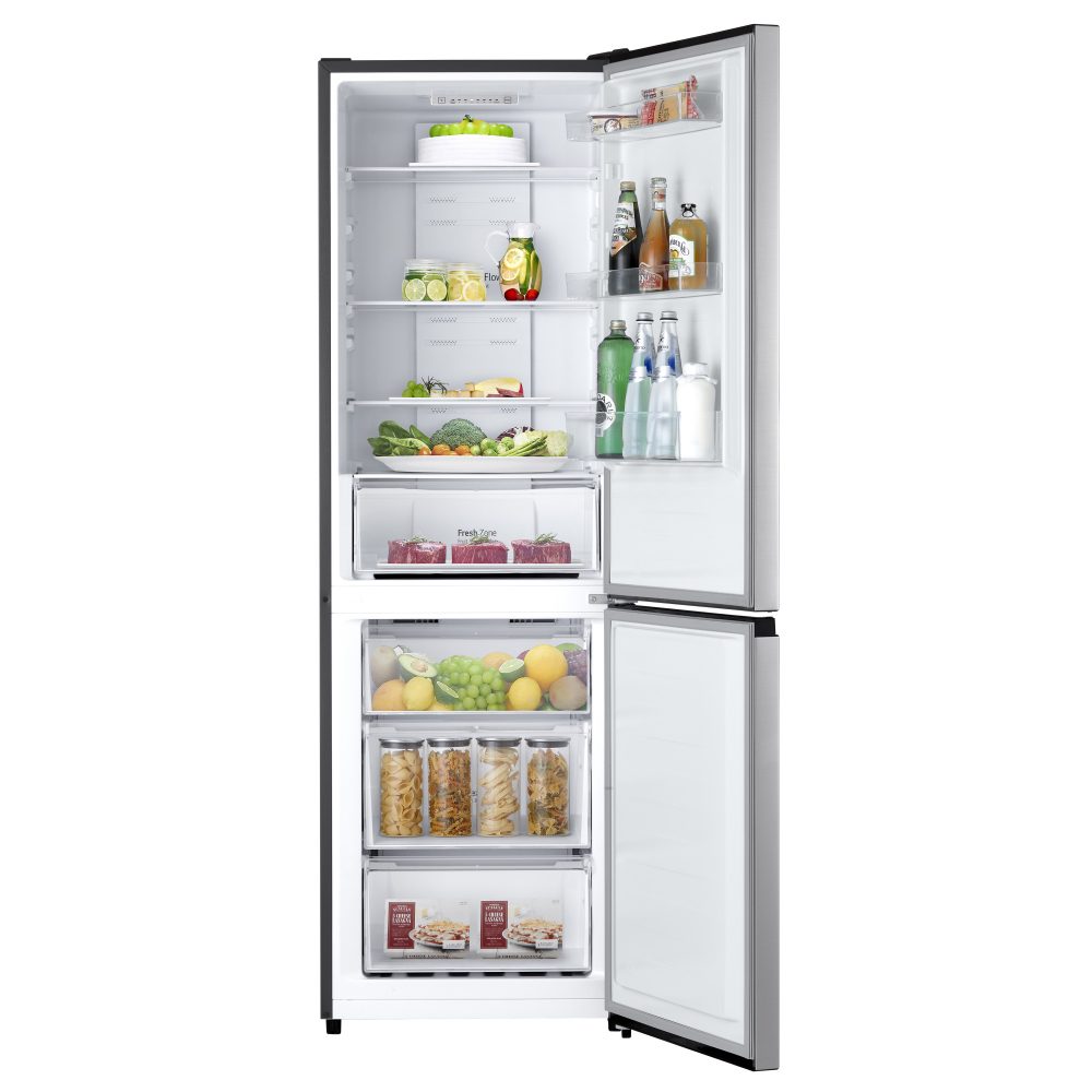 LG 60cm Frost Free Fridge Freezer GBM21HSADH – SILVER