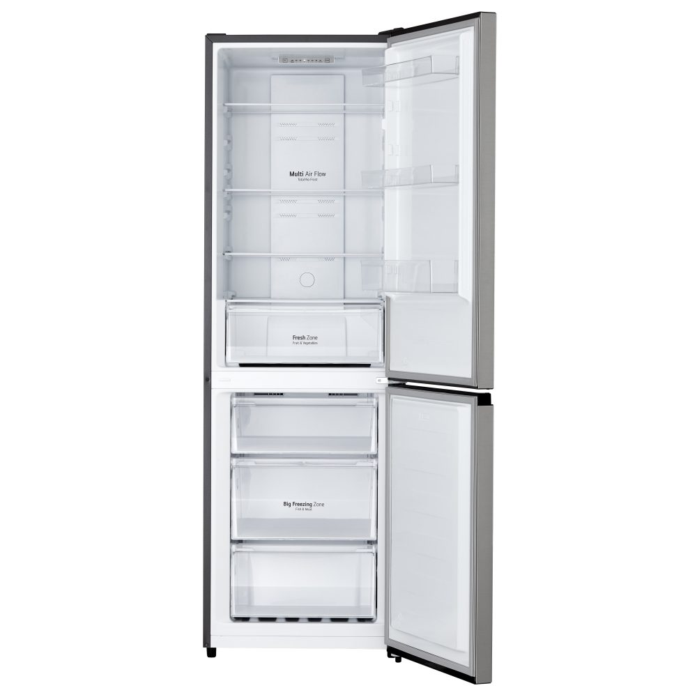 LG 60cm Frost Free Fridge Freezer GBM21HSADH – SILVER