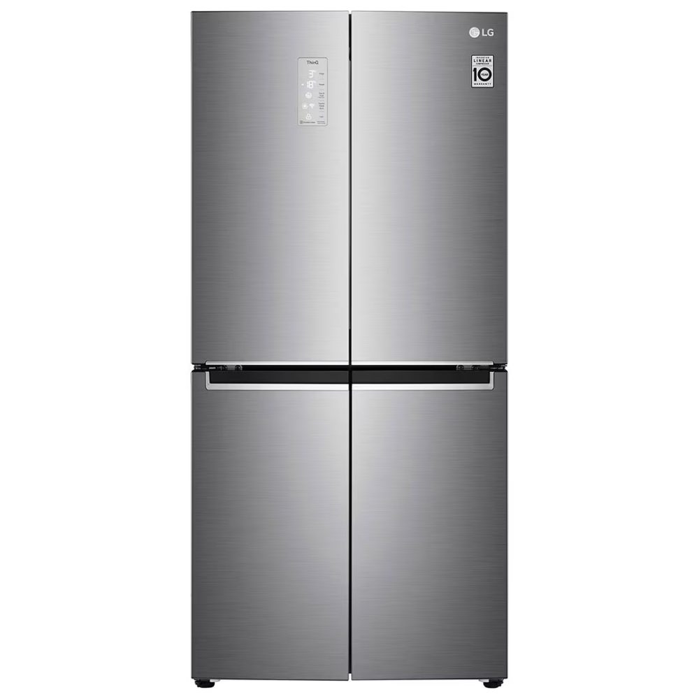 LG Slim French Style Fridge Freezer Non Ice And Water GMB844PZ4E – STAINLESS STEEL
