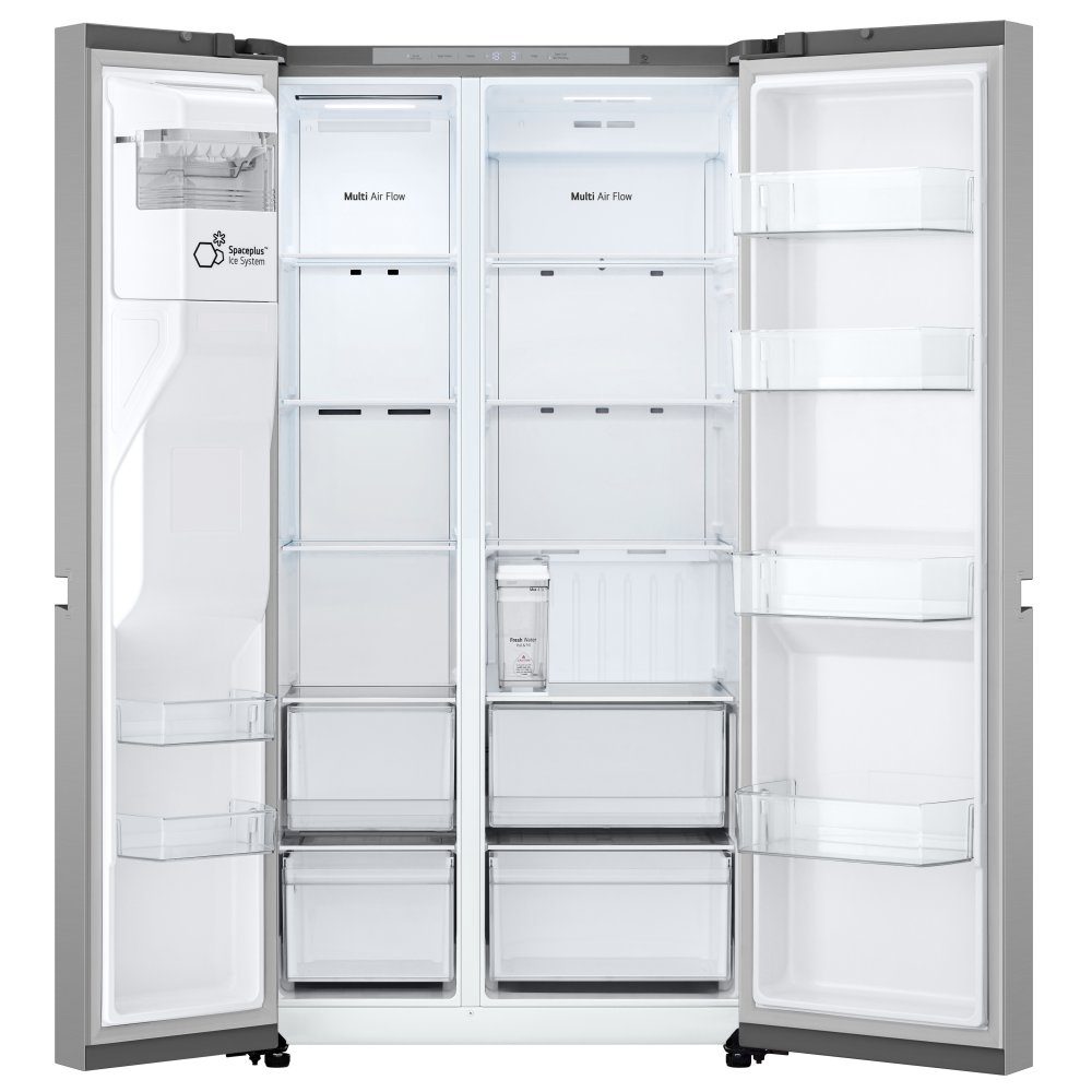 LG American Fridge Freezer Ice & Water Non Plumbed GSLC41PYPE – Silver