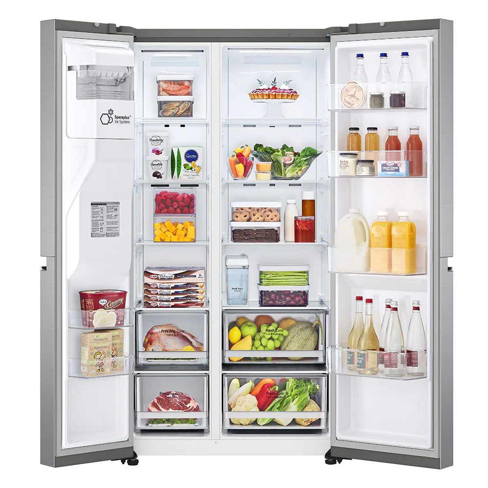 LG American Fridge Freezer Non Plumbed Ice & Water GSLD81PZRF – STAINLESS STEEL