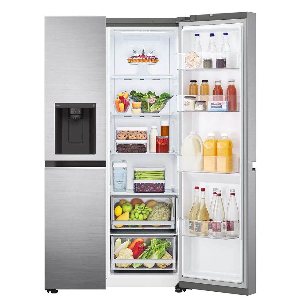 LG American Fridge Freezer Non Plumbed Ice & Water GSLD81PZRF – STAINLESS STEEL