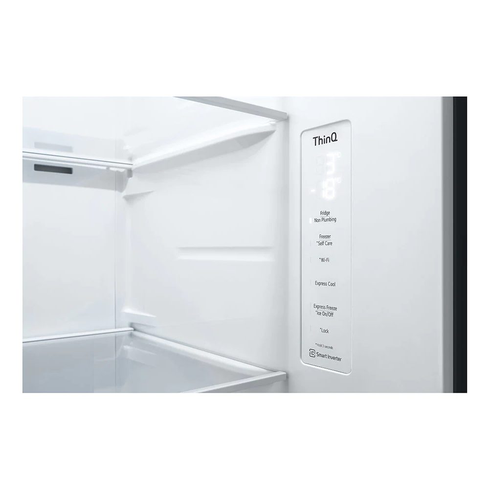 LG American Fridge Freezer Non Plumbed Ice & Water GSLD81PZRF – STAINLESS STEEL